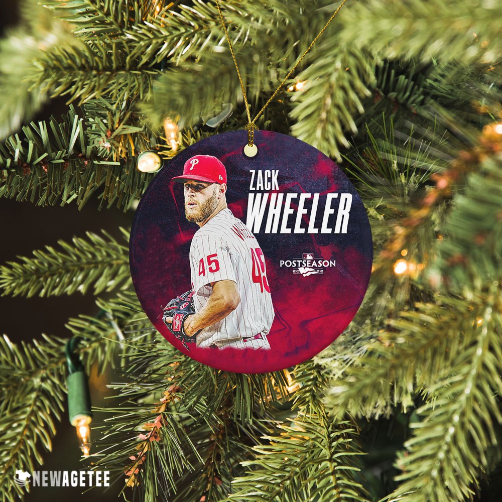 Philadelphia Phillies 2022 Welcome To Red Octorber Postseason Christmas Ornament Xmas Tree Decor