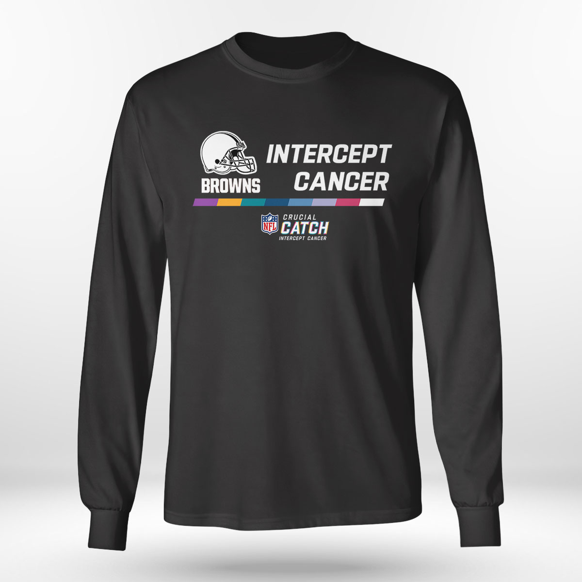 Cleveland Browns 2022 Nfl Intercept Cancer Crucial Catch shirt