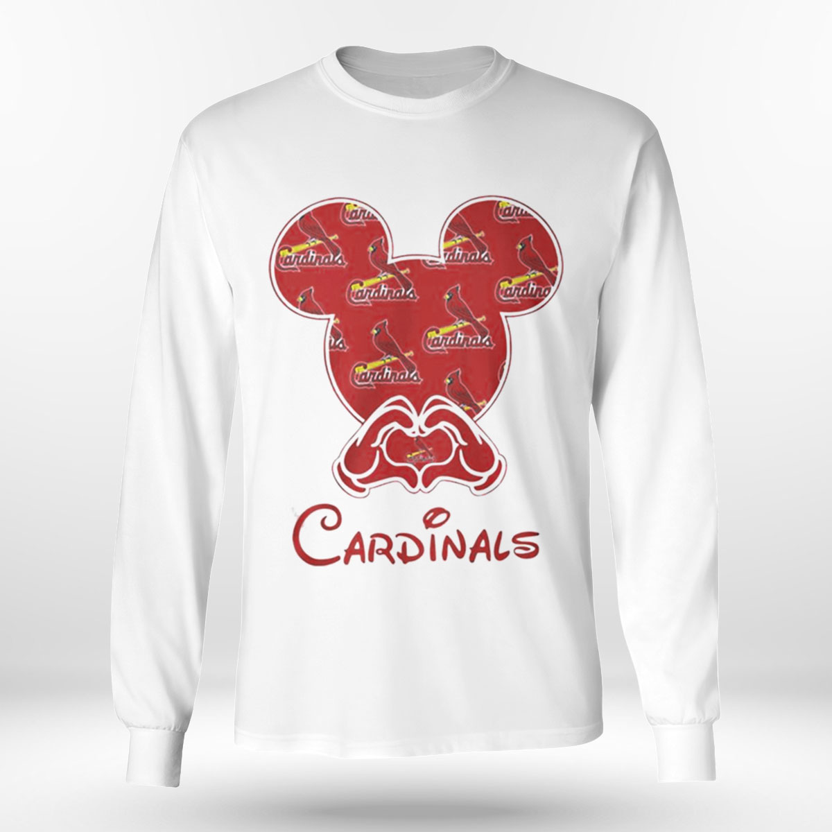 Mickey Mouse St Louis Cardinals Football Hoodie T-shirt Sweatshirt, Tank  Top, Ladies Tee