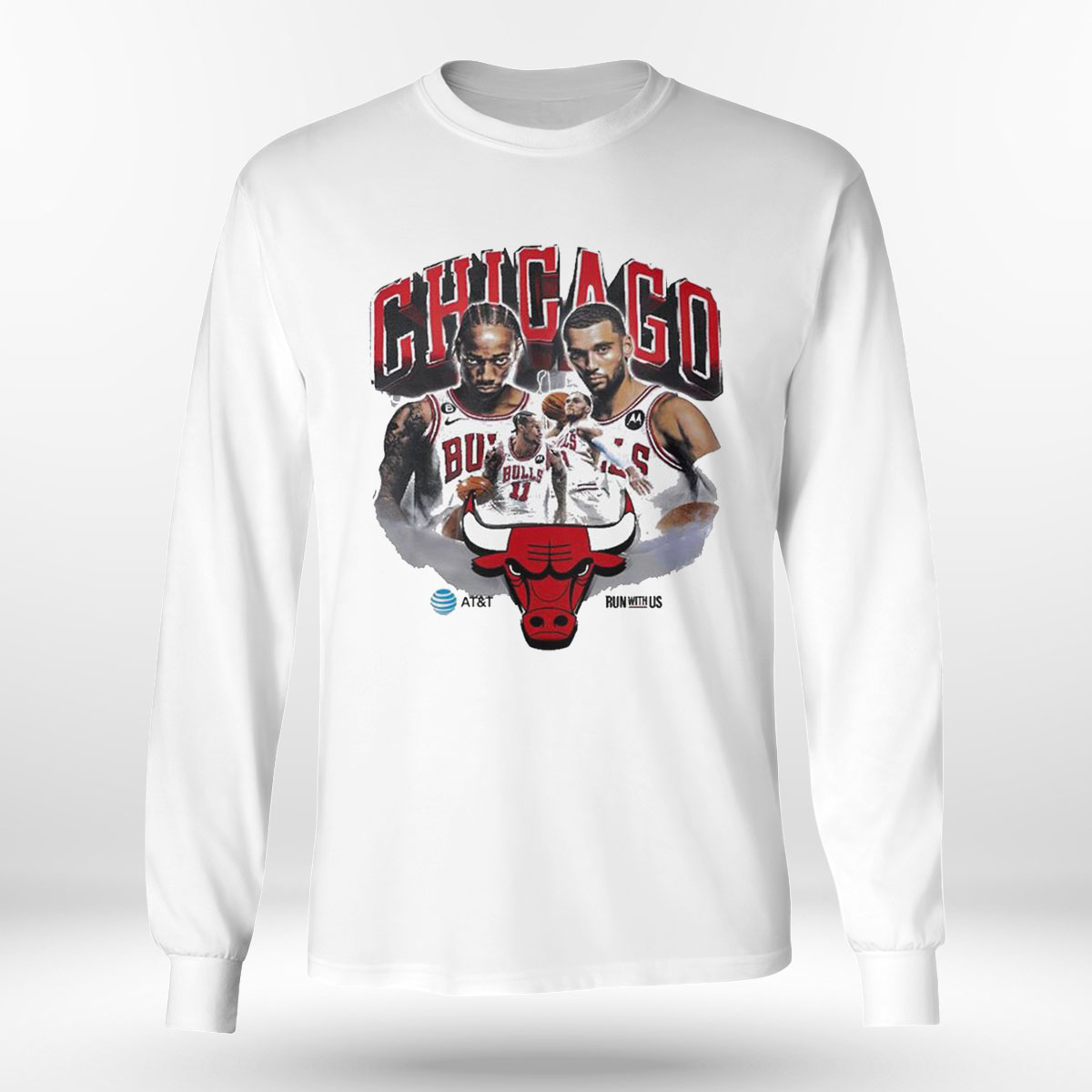 Official Chicago Bulls Long-Sleeved Shirts, Long Sleeve T-Shirts