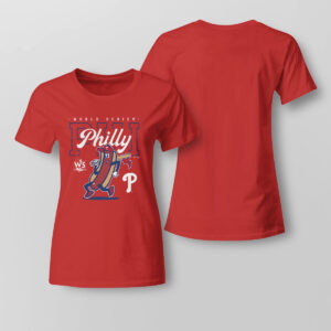 red Lady Tee Phillies 2022 World Series On To Victory Shirt