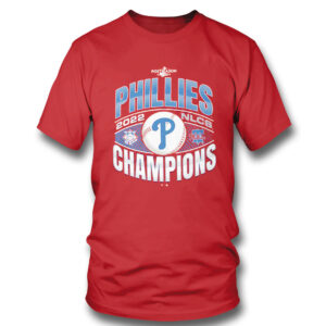 red shirt Philadelphia Phillies 47 2022 National League Champions T Shirt