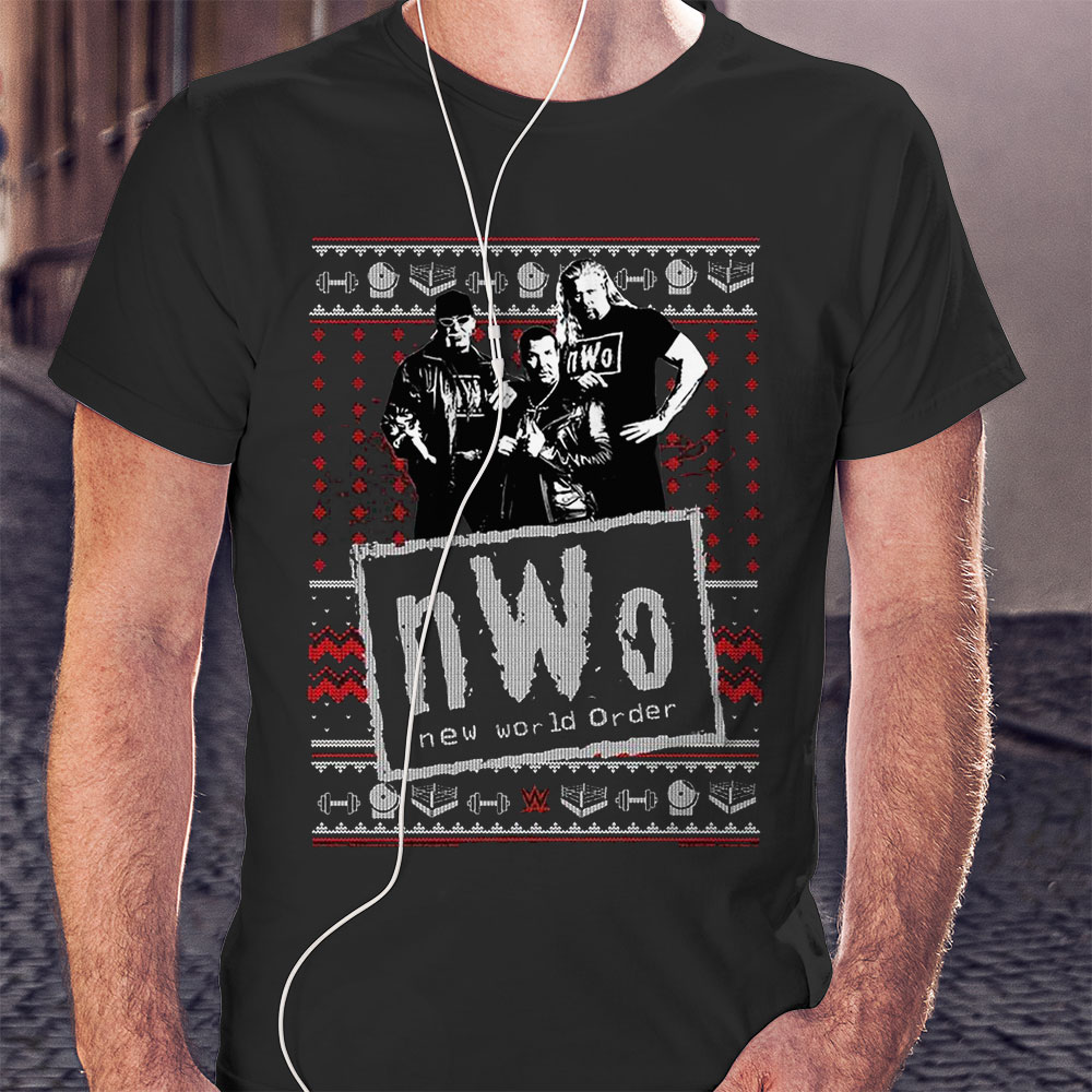 Wwe New World Order Ugly Christmas Sweatshirt