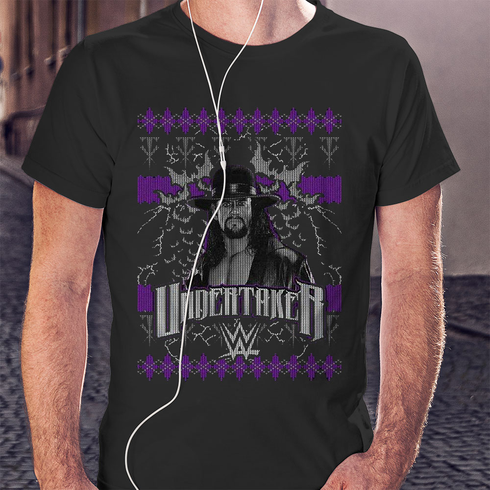 Wwe The Undertaker Mark Calaway Ugly Christmas Sweatshirt
