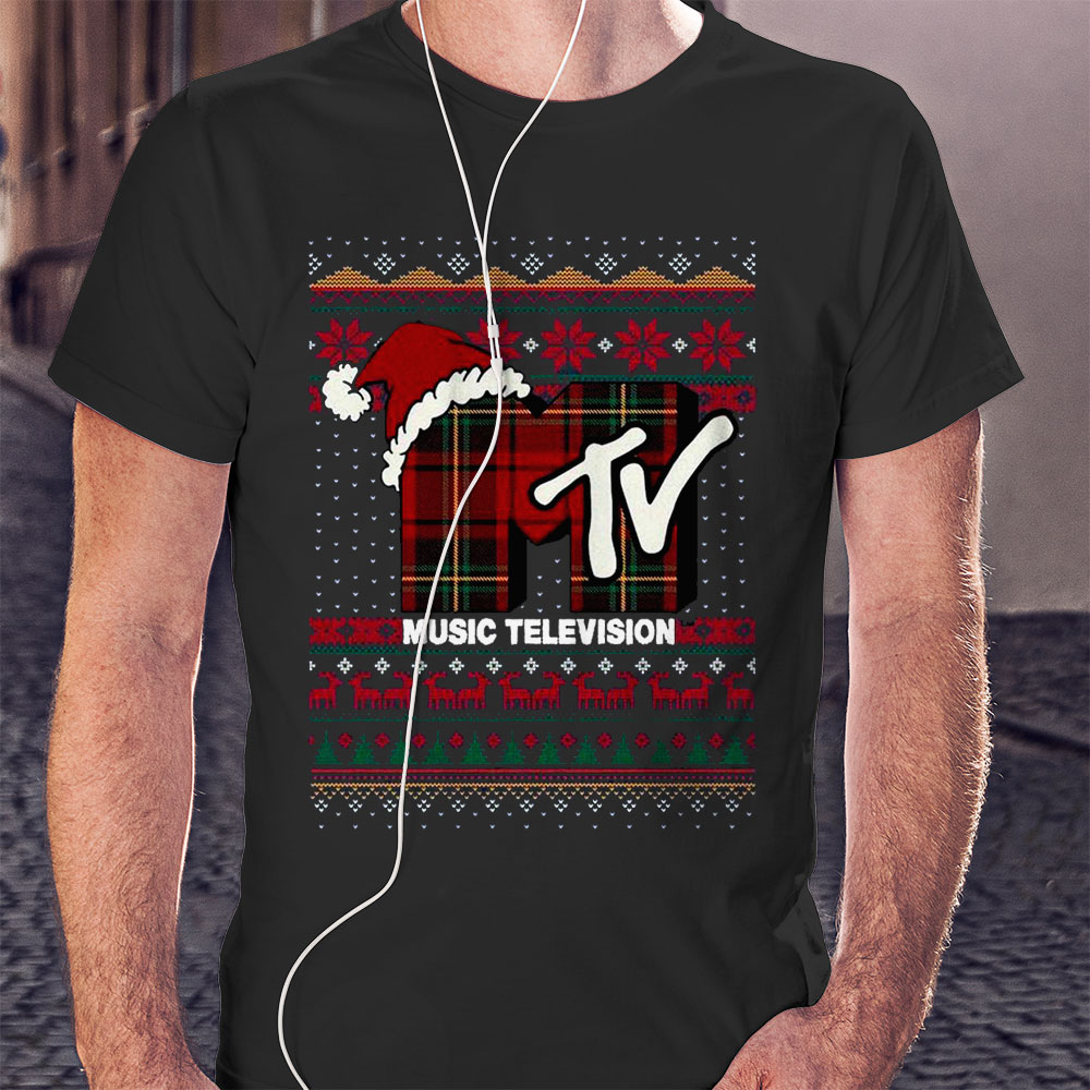 Mtv Ugly Santa Hat Ugly Christmas Sweatshirt