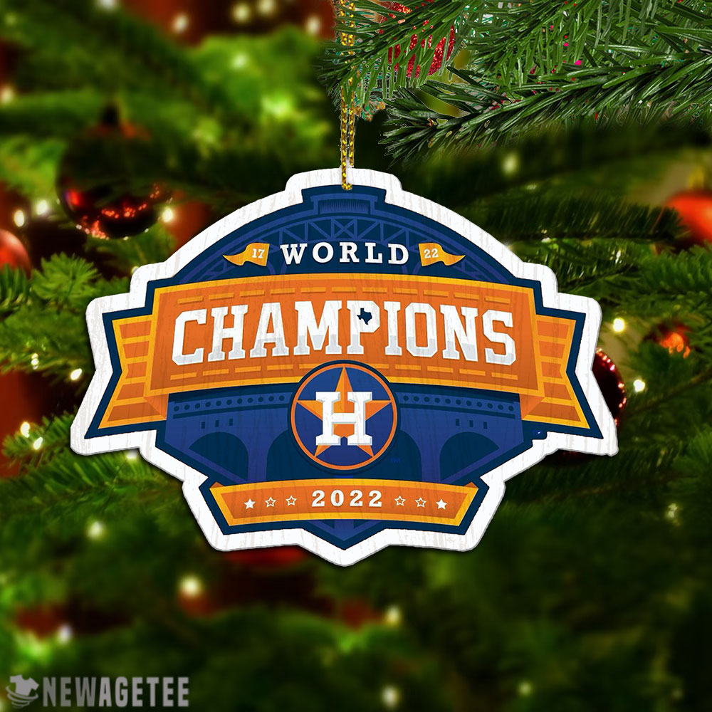 Houston Astros 2022 World Series Champions Wincraft Christmas Ornament Decor Holiday Gift