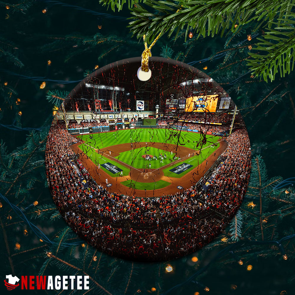 Houston Astros World Series 2022 Trophy Christmas Ornament Decoration