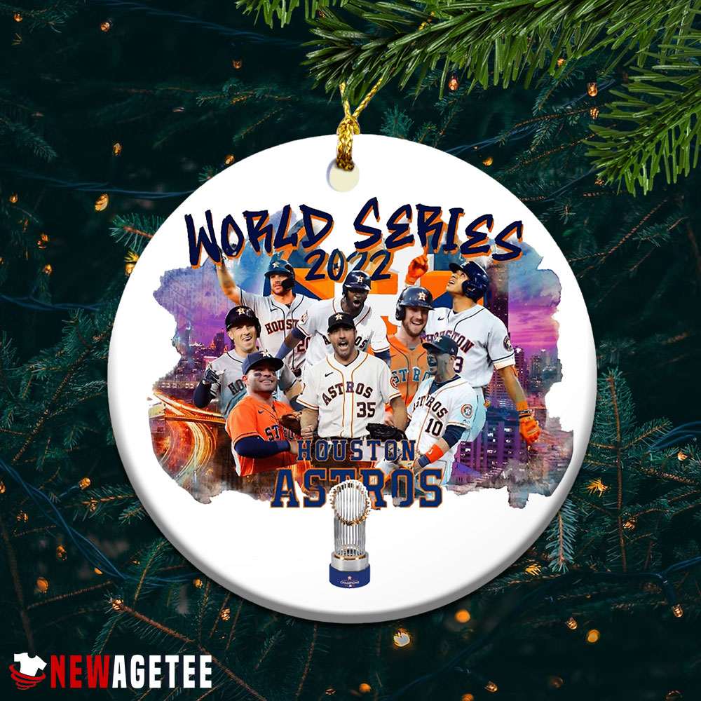 Houston Astros Wincraft 2022 World Series Champions Ornament One Shining Moment Decoration