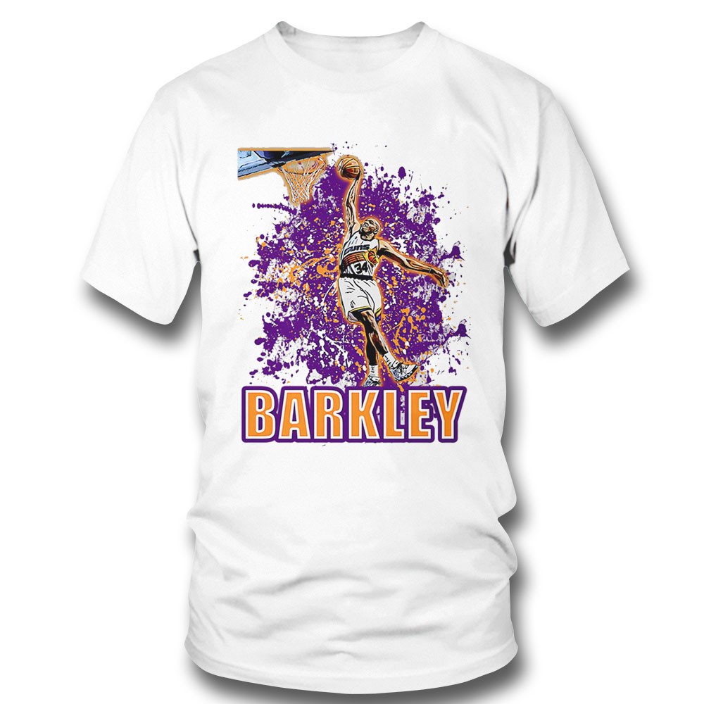 Phoenix Suns Colorful Art Charles Barkley Hoodie Shirt