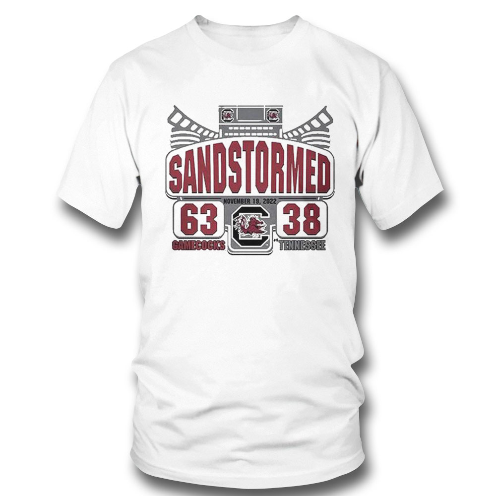 Sandstorm 2022 South Carolina Gamecocks Beat Tennessee Volunteers 63 38 Hoodie Shirt