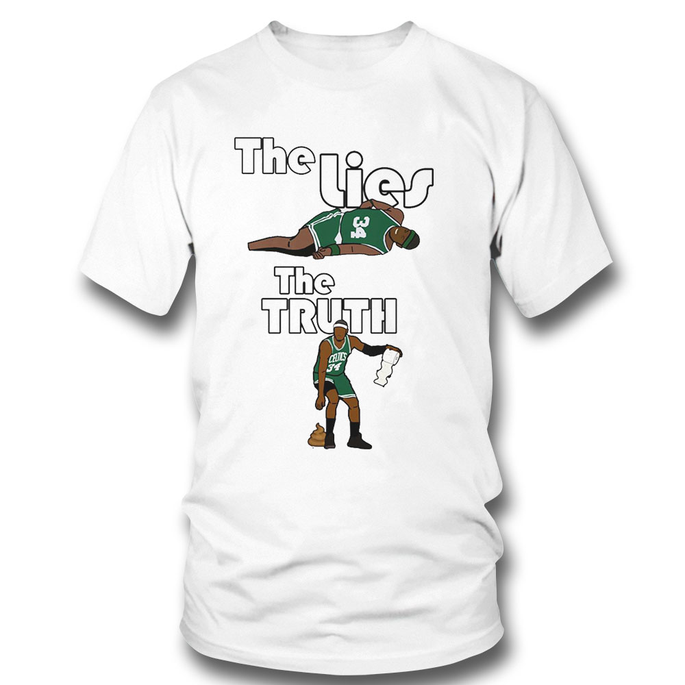 The Lies The Truth Funny Moment Basketball Hoodie Shirt