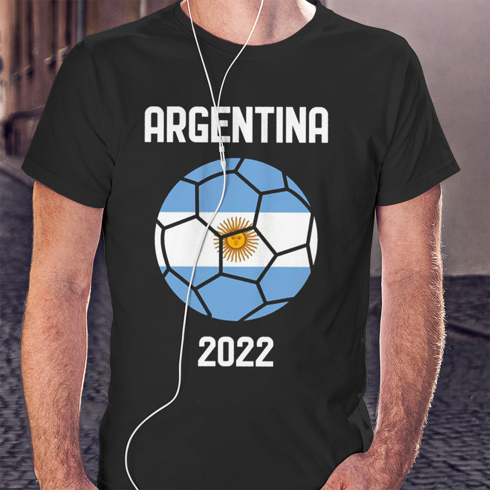 Argentina 2022world Cup La Albiceleste Shirt