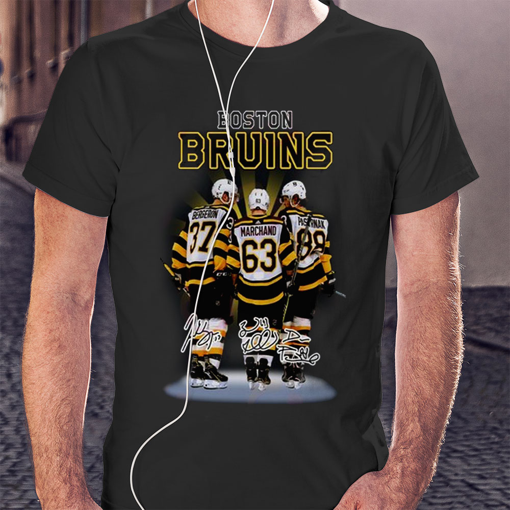 Boston Bruins Back Signature T-shirt