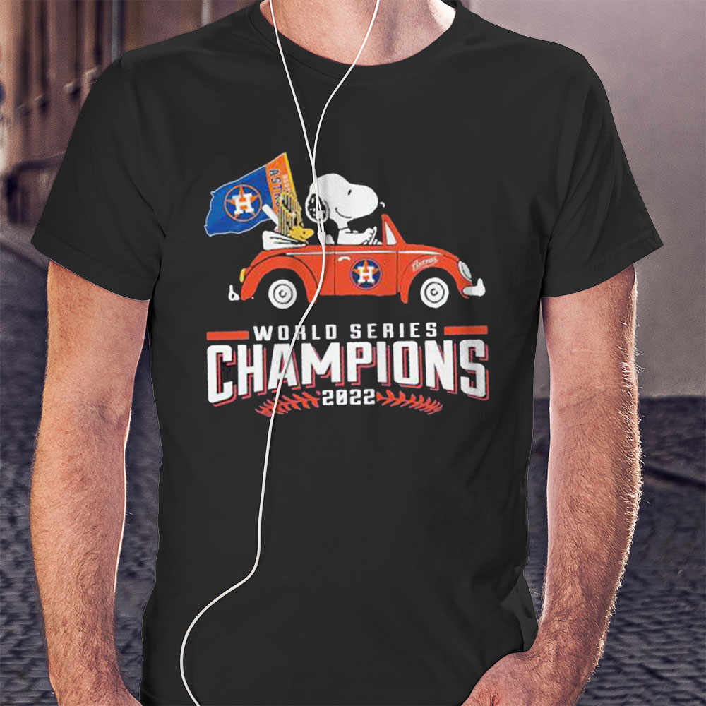 Snoopy And Woodstock Houston Astros 2022 World Series Champions Shirt