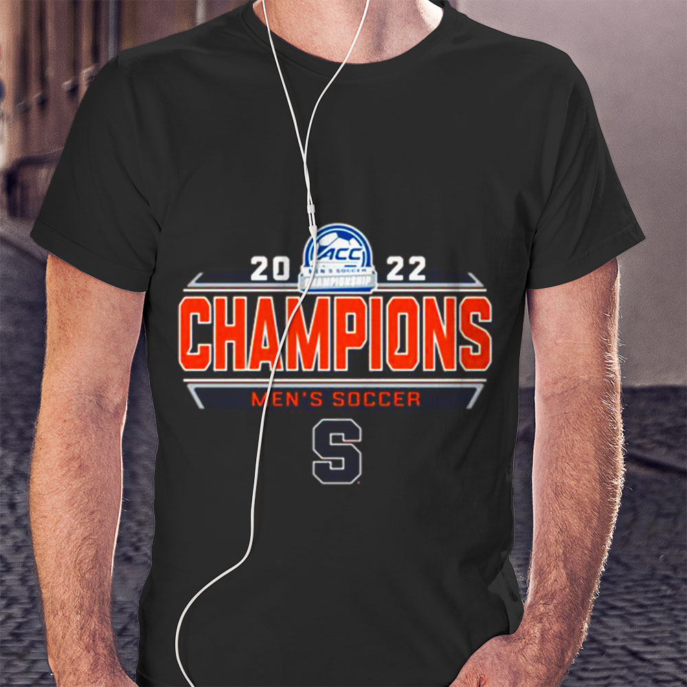Syracuse Orange 2022 Mens Soccer Conference Tournament Champions Shirt
