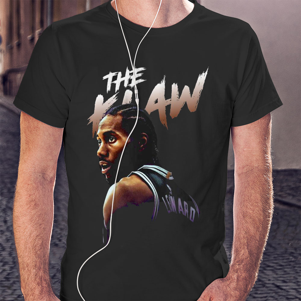 The Claw Portrait Kawhi Leonard Hoodie Shirt