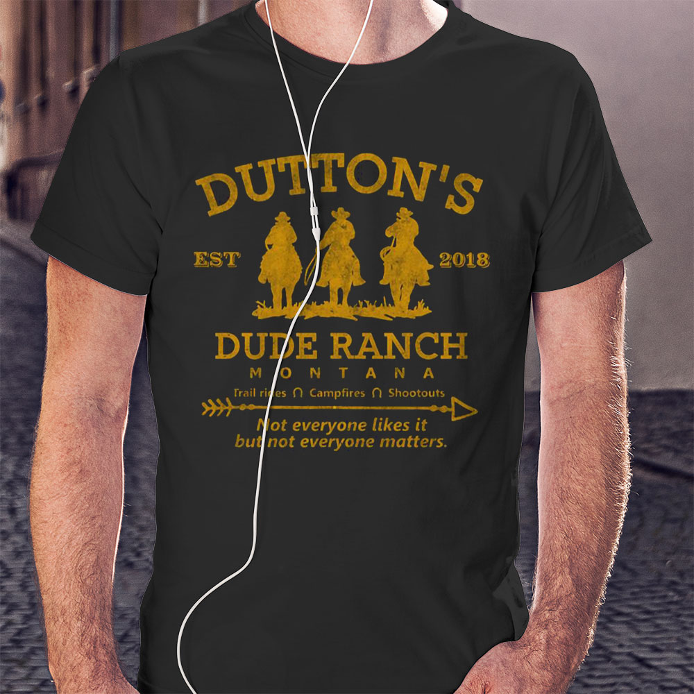 Yellowstone Dutton Ranch Arrows Not Everyone Likes It But Everyone Matters Hoodie Shirt