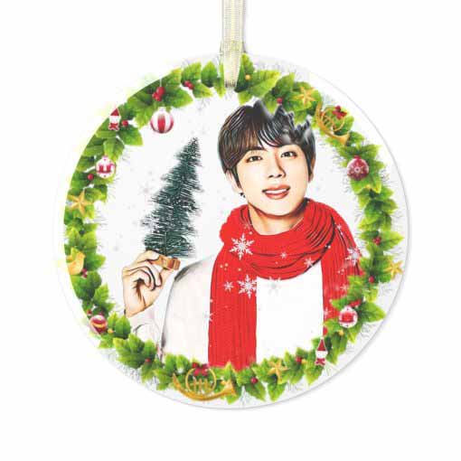 2021 Bts Jin Christmas Ornament Xmas Tree Decor