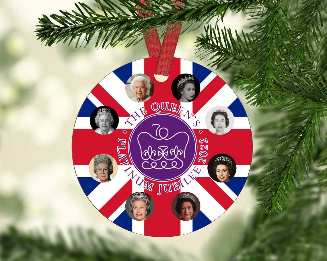 2022 Queen Elizabeth Ii Christmas Ornament Holiday Gift