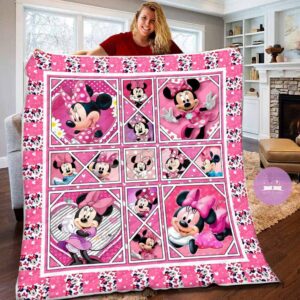 Disney Minnie Mouse Quilt Blanket