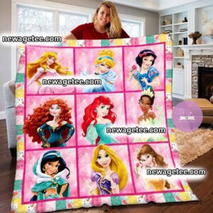 Disney Princesses Fleece Blanket For Baby