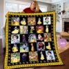 Personalized Disney Beauty And The Beast Disney Quilt Blanket