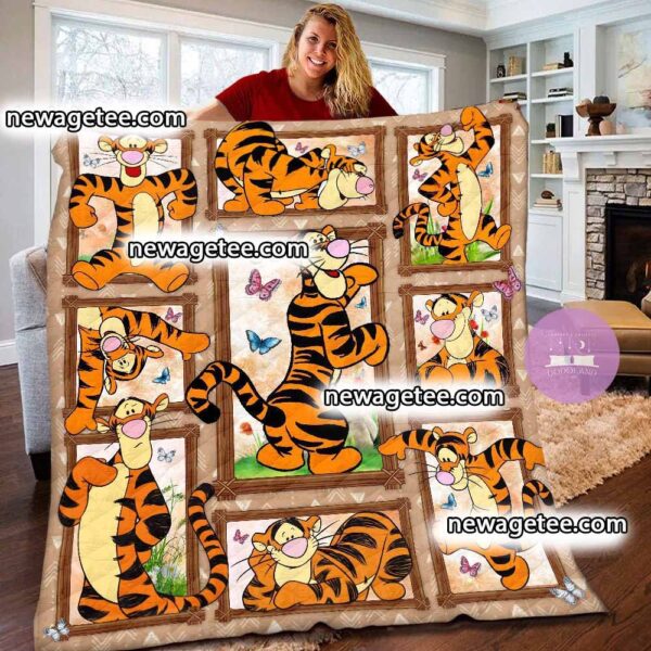 Disney Tigger Sherpa Blanket Winnie The Pooh Tigger Fleece – Etsy Singapore