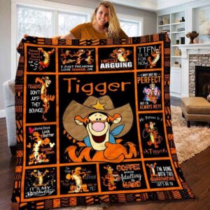 Disney Tigger Winnie The Pooh Fleece Blanket For Baby