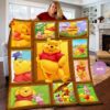 Disney Winnie Pooh Piglet Friends Forever Plush Baby Blanket