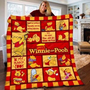 Disney Winnie The Pooh Baby Plush Blanket