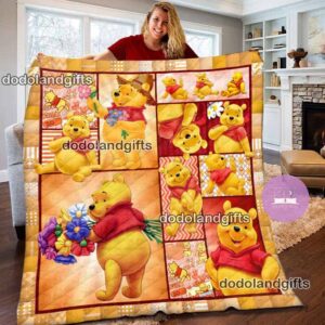 Disney Winnie The Pooh Winnie The Pooh Fleece Blanket For Baby