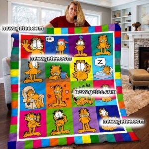 Garfield And Friends Baby Fleece Blanket