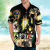 Avengers Vs Justice League Cover By George Perez Hawaiian Shirt And Shorts Short Sleeve Button Up