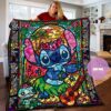 Personalized Baby Yoda Star War Plush Baby Blanket