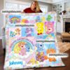 Personalized Calvin And Hobbes Fleece Quilt Blanket