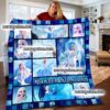 Personalized Disney Frozen Elsa Queen Soft Fleece Blanket