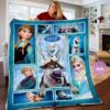 Personalized Disney Frozen Fleece Baby Blanket