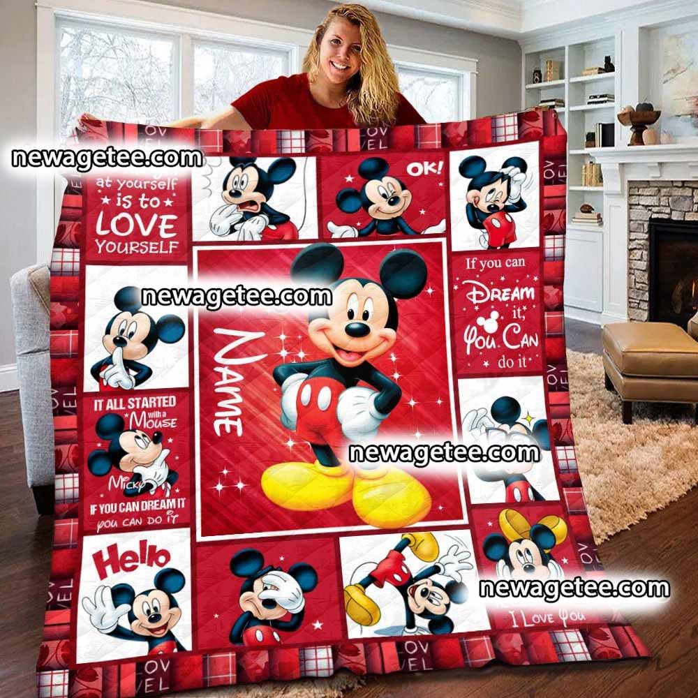 Mickey mouse 2024 fleece blanket