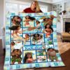 Personalized Disney Movies Sherpa Blanket Quilt