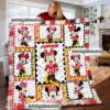 Personalized Disney Movies Sherpa Blanket Quilt