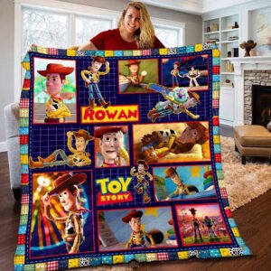Personalized Disney Toy Story Woody Baby Plush Blanket