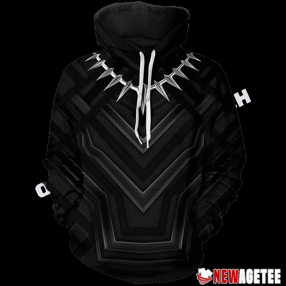 Black Panther The Panther Habit Suit Costume Unisex Hoodie