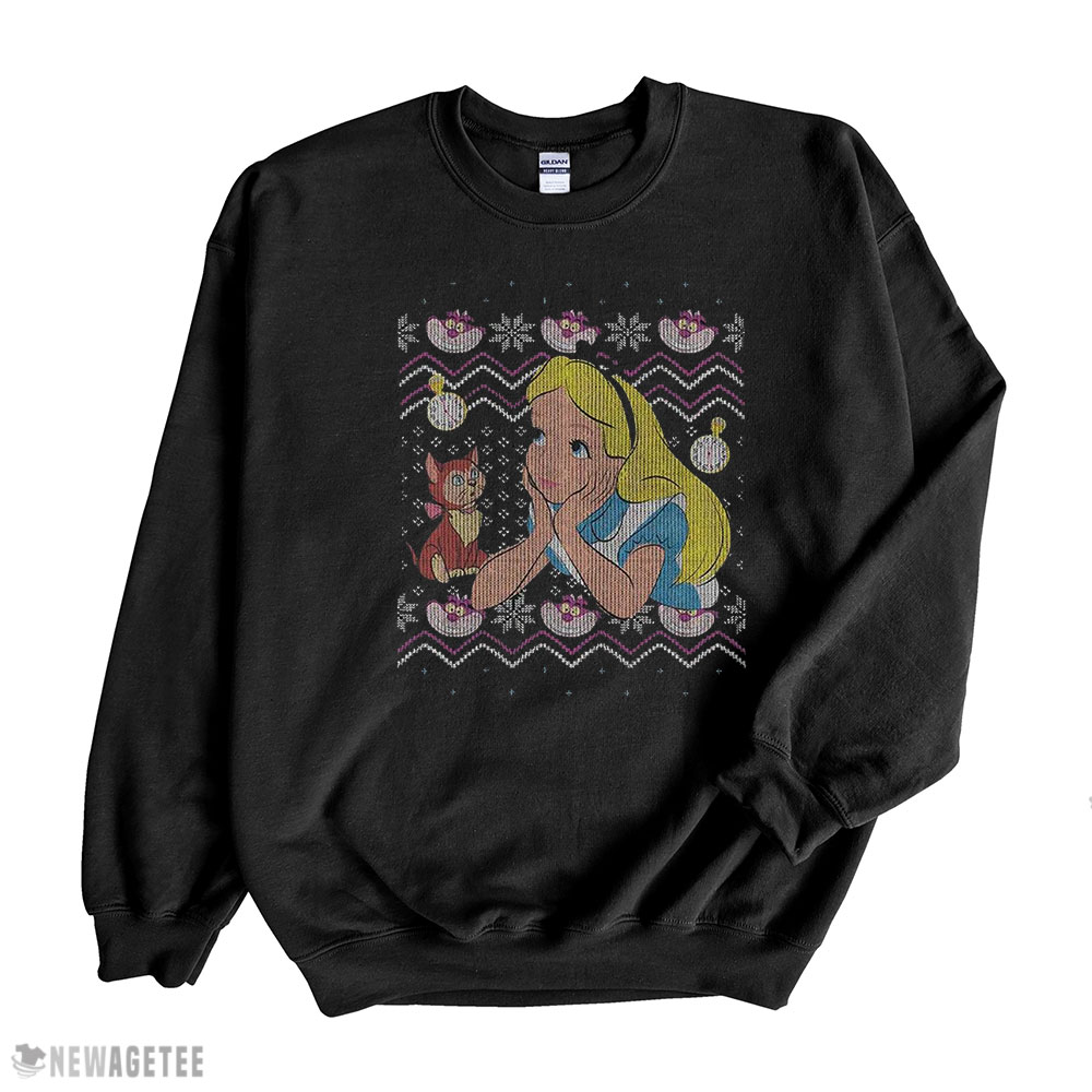 Disney Alice In Wonderland Ugly Sweater Sweatshirt