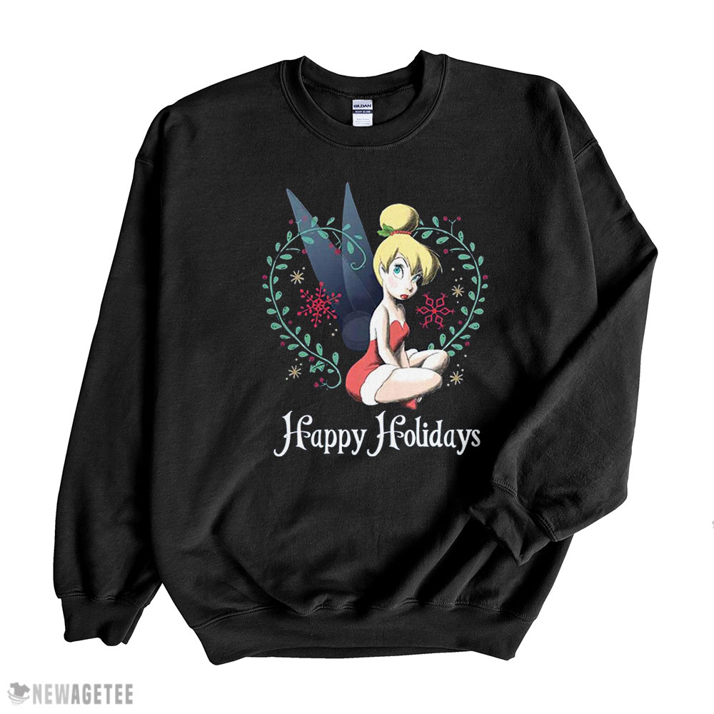 Disney Ugly Christmas Sweater Tinker Bell Girls T-shirt