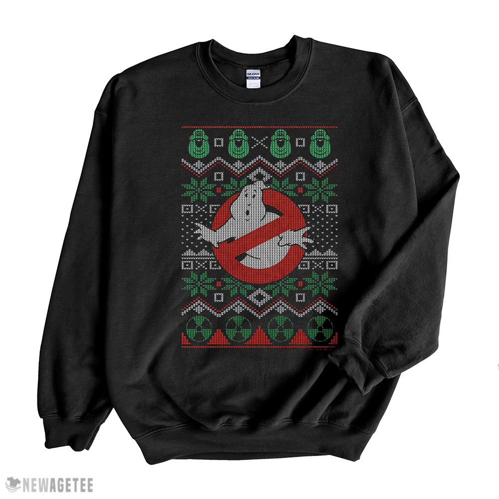 Ghostbusters Logo Ugly Christmas Shirt