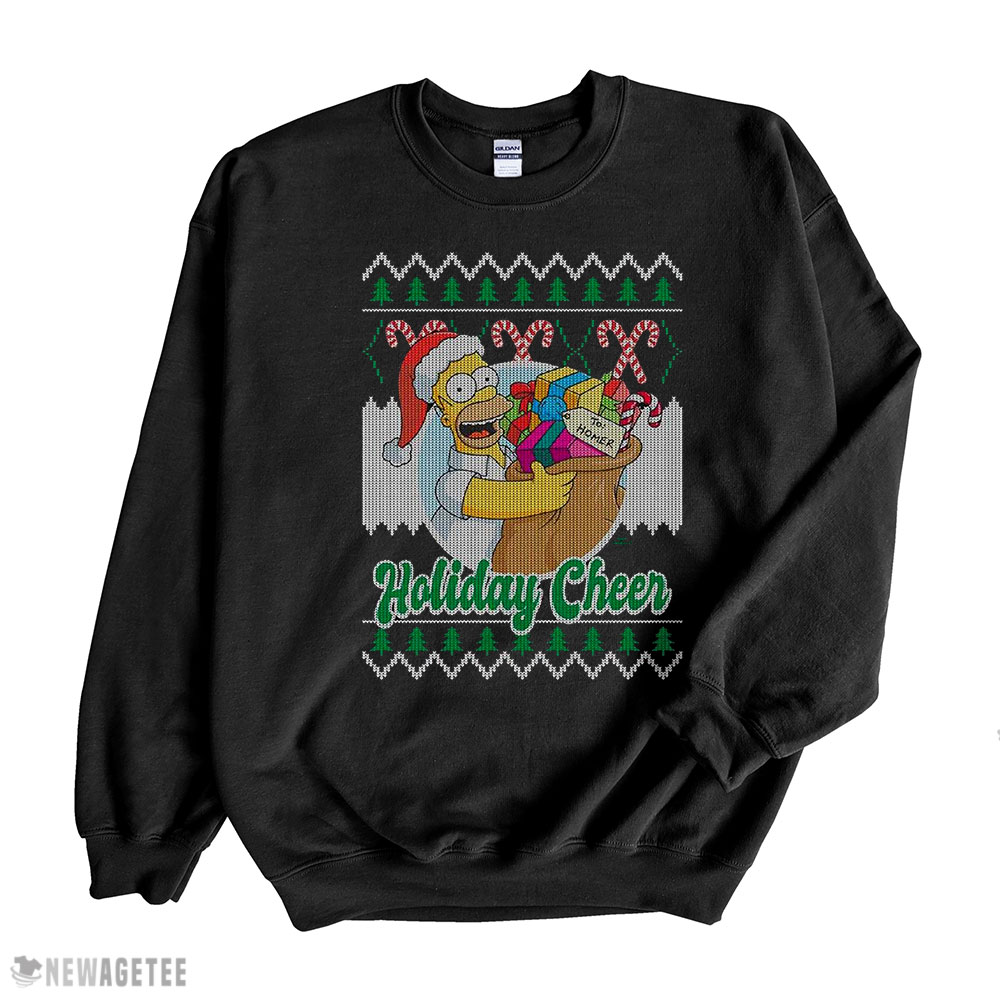 The Simpsons Homer Ugly Christmas Sweatshirt