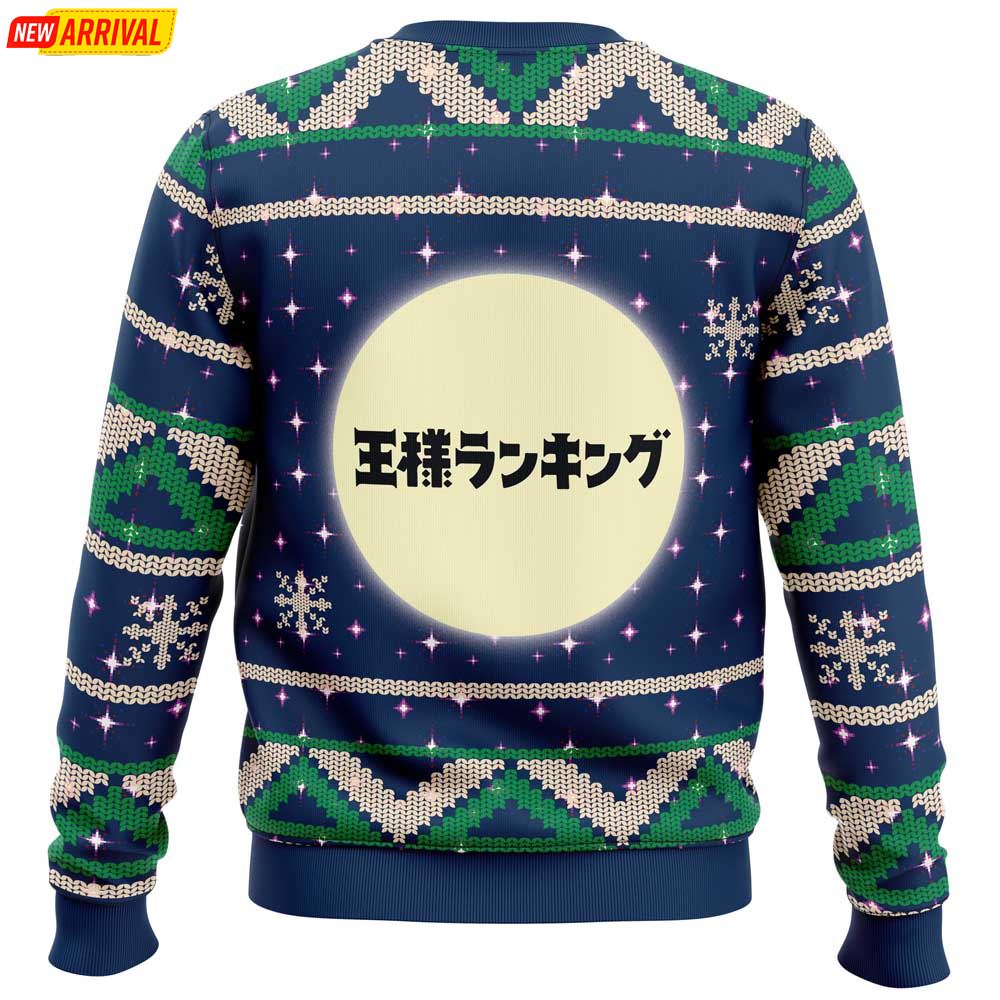 Bojji And Kage Full Moon Ranking Of Kings Ugly Christmas Sweater