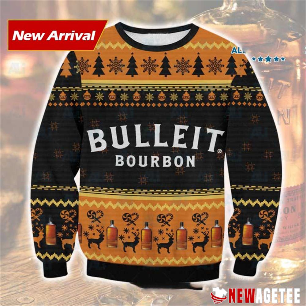 Bulleit Bourbon Ugly Christmas Sweater