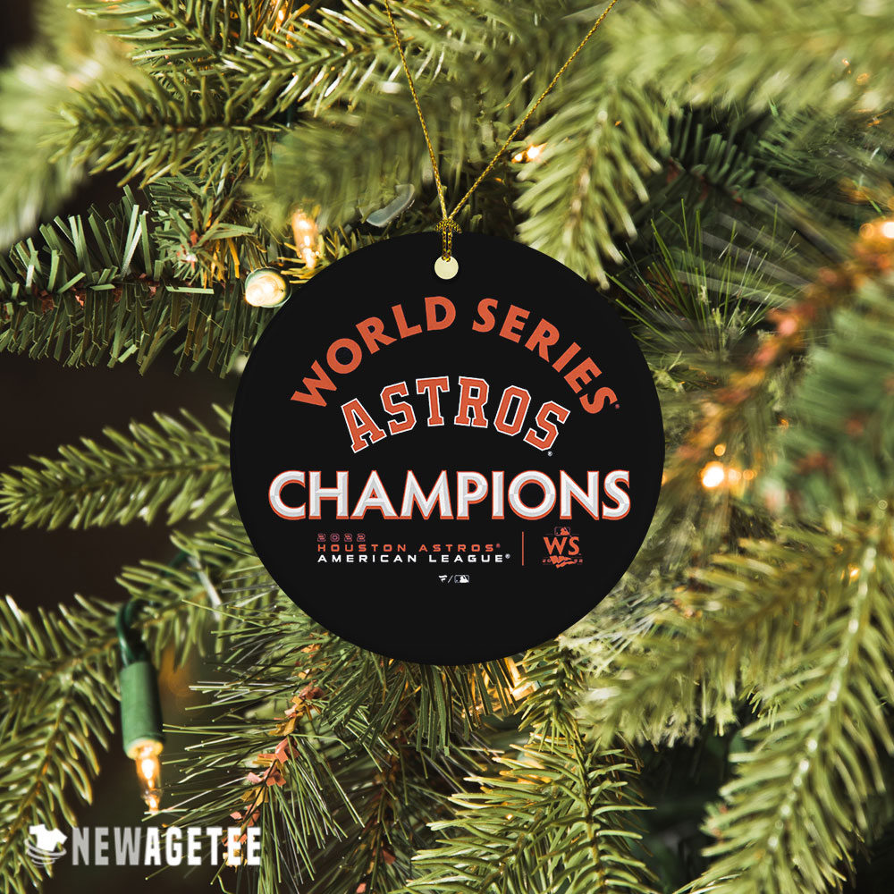 Houston Astros 2022 World Series Champions Christmas Ornament Xmas Tree Decor