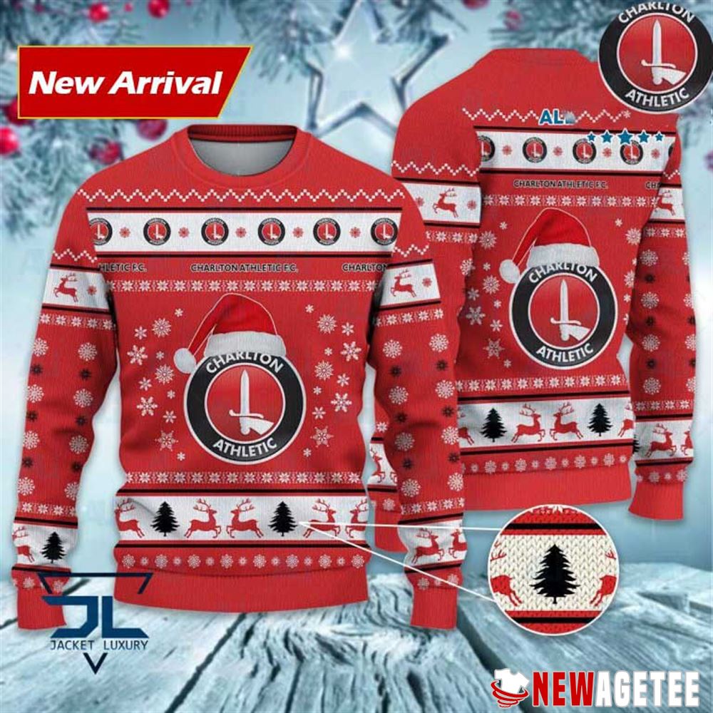 Charlton Athletic Fc Efl Championship Christmas Sweater